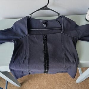 Vintage The Limited Black Corset with Velvet Top